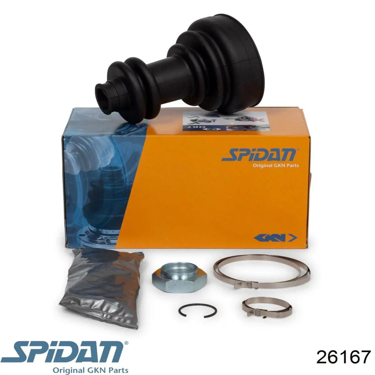 Чехол шруса GKN-Spidan 26167 цена, от 9.05 USD