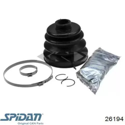 26194 GKN-Spidan Пыльник шарнира привода