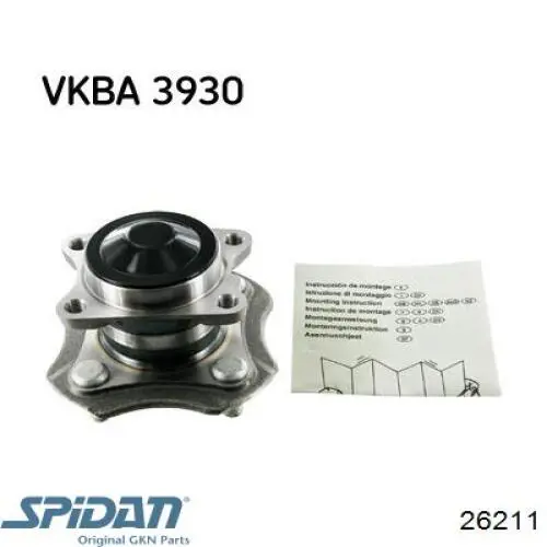 Пыльник ШРУСа наружный 0026211 GKN-Spidan