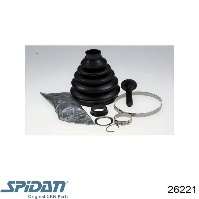 Пыльник ШРУСа внутренний, передней полуоси GKN-Spidan 26221