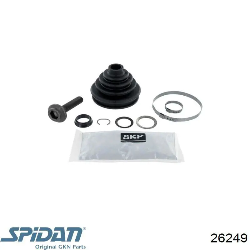 Купить 26249 GKN-Spidan Пыльник ШРУСа задней полуоси наружный
