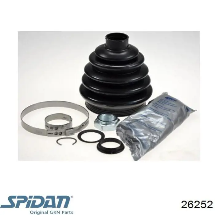 Купить 26252 GKN-Spidan Пыльник гранаты наружный, передний