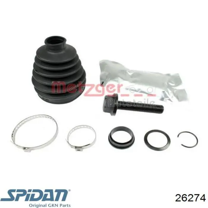 26274 GKN-Spidan Пыльник шарнира привода