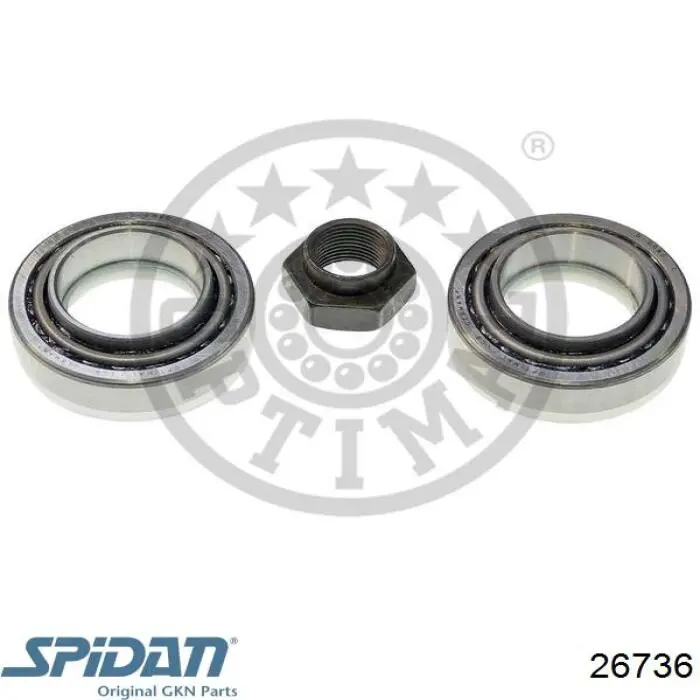 Подшипник ступицы 26736 GKN-Spidan