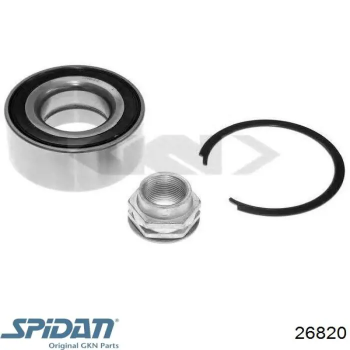 Подшипник ступицы 26820 GKN-Spidan