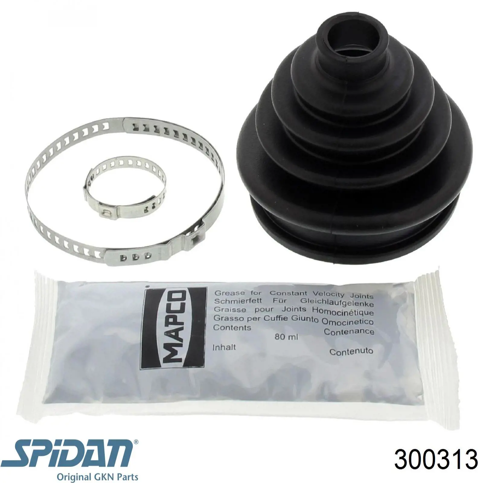 Пыльник ШРУСа наружный 300313 GKN-Spidan