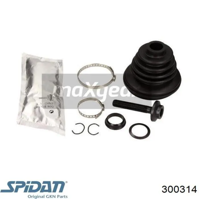300314 GKN-Spidan Пыльник шарнира привода