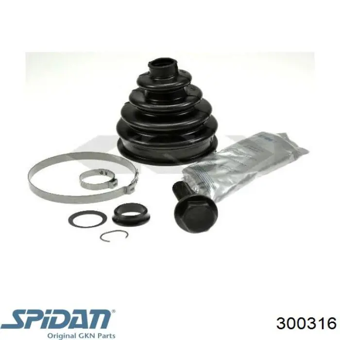 Пыльник ШРУСа наружный 300316 GKN-Spidan