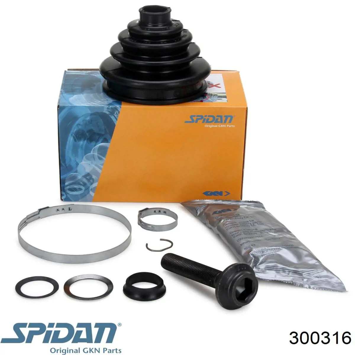Чехол шруса GKN-Spidan 300316 цена, от 9.59 USD