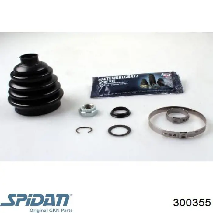 300355 GKN-Spidan Пыльник шарнира привода