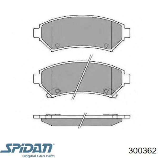 300362 GKN-Spidan Пыльник шарнира привода
