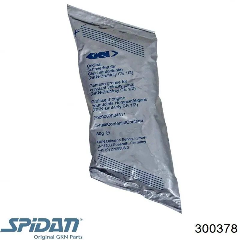 026124 GKN-Spidan Пыльник шарнира привода