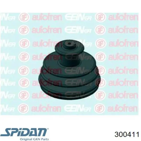 300411 GKN-Spidan Пыльник шарнира привода