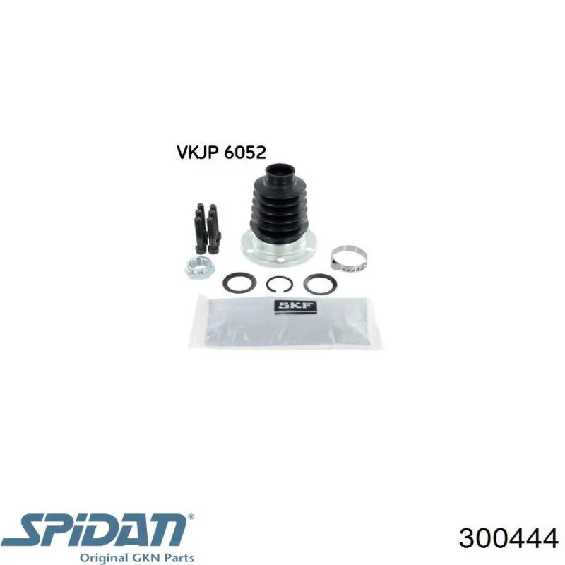 Пыльник ШРУСа внутренний, передней полуоси GKN-Spidan 300444