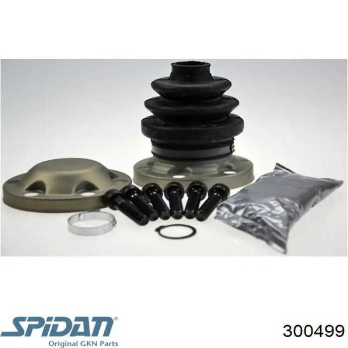 Пыльник ШРУСа задней полуоси наружный 300499 GKN-Spidan