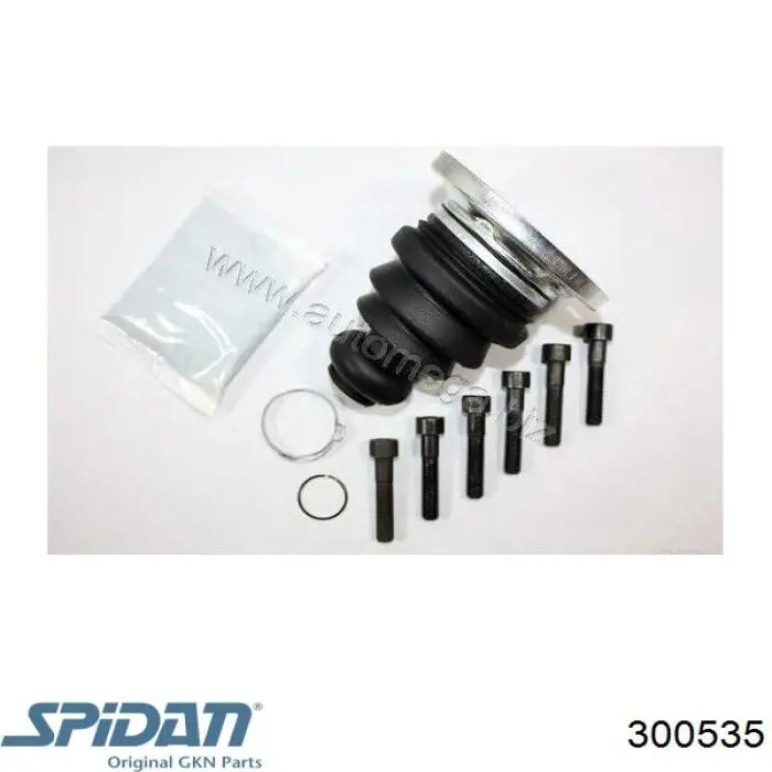 Купить 300535 GKN-Spidan Пыльник гранаты внутренний, передней полуоси