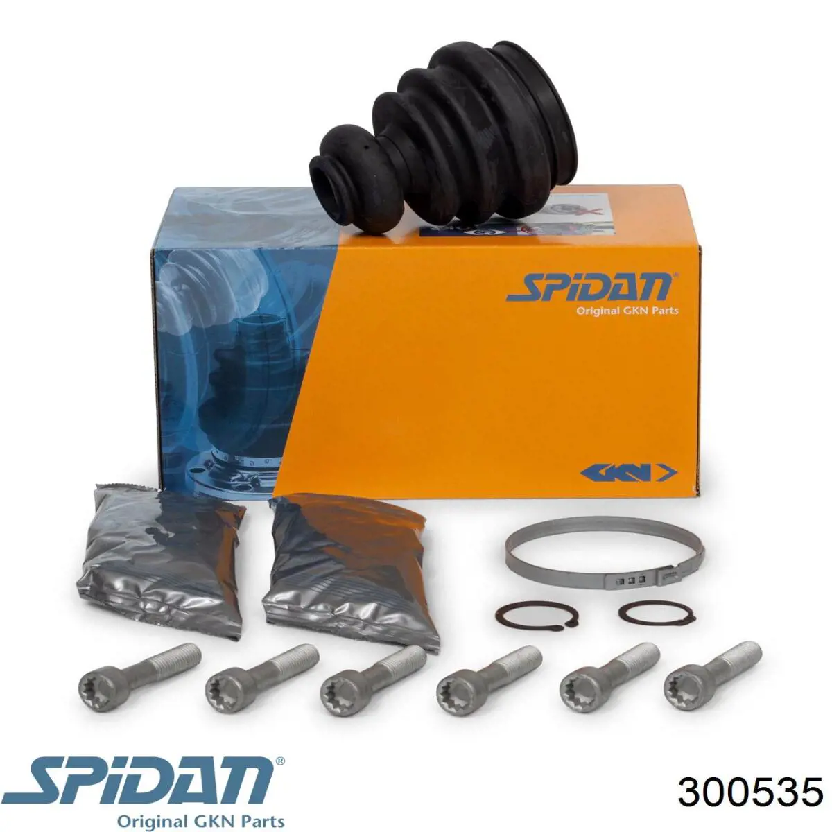 Пыльник шарнира угловых скоростей внутренний передний GKN-Spidan 300535 цена, от 7.32 USD