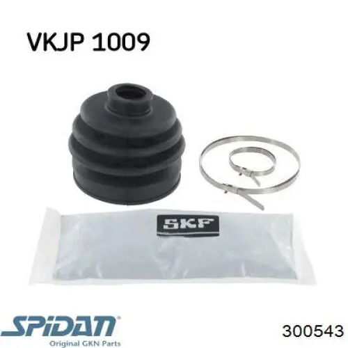 Пыльник шарнира угловых скоростей внутренний передний GKN-Spidan 300543 цена, от 8.49 USD