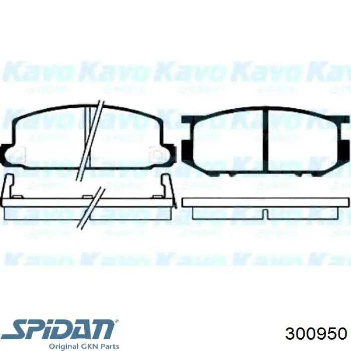 ШРУС наружный передний 300950 GKN-Spidan