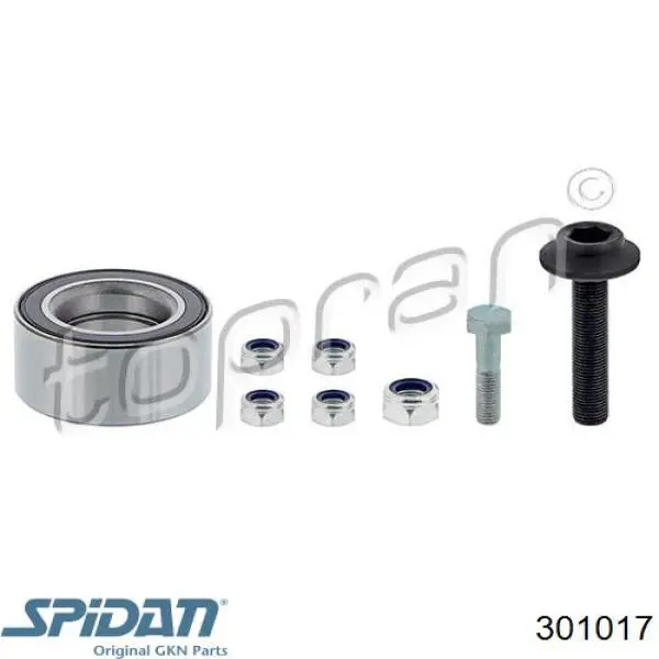 ШРУС наружный передний 301017 GKN-Spidan