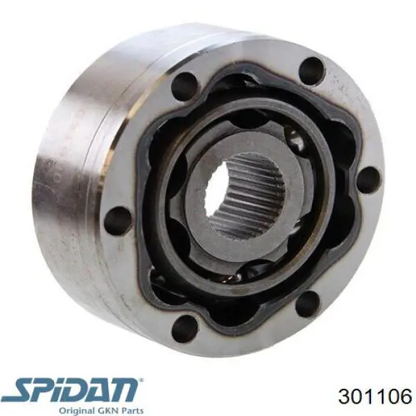 ШРУС внутренний 301106 GKN-Spidan