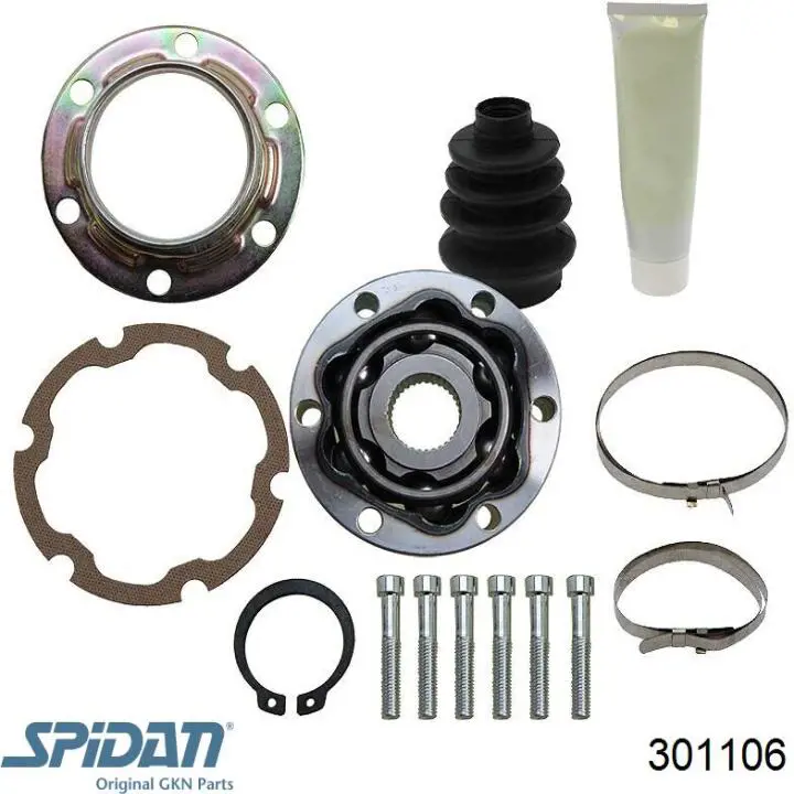 Купить 301106 GKN-Spidan ШРУС внутренний