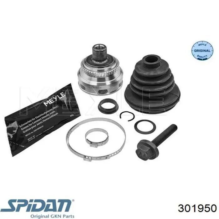 ШРУС наружный передний 301950 GKN-Spidan
