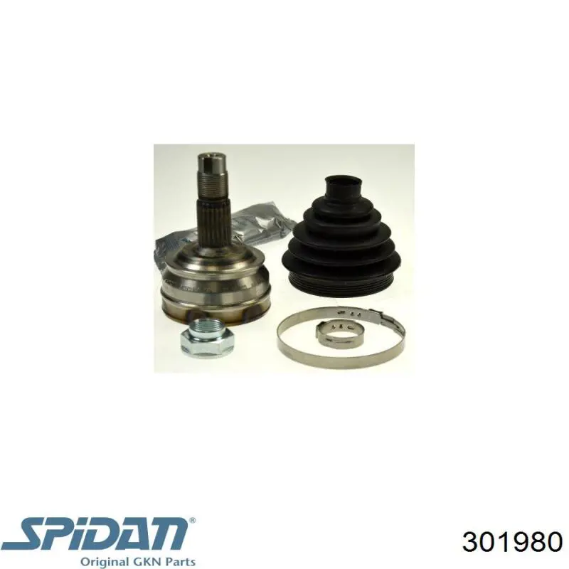 ШРУС наружный передний 301980 GKN-Spidan
