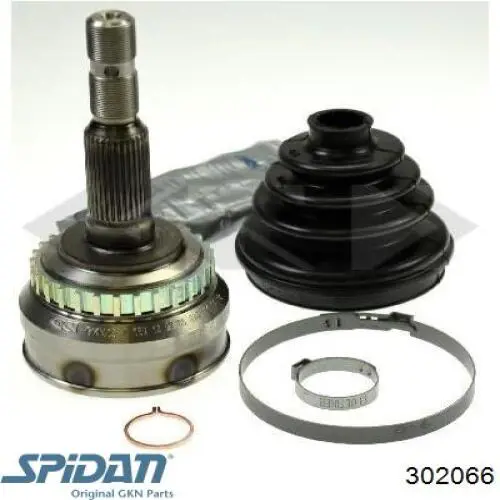 ШРУС наружный передний 302066 GKN-Spidan