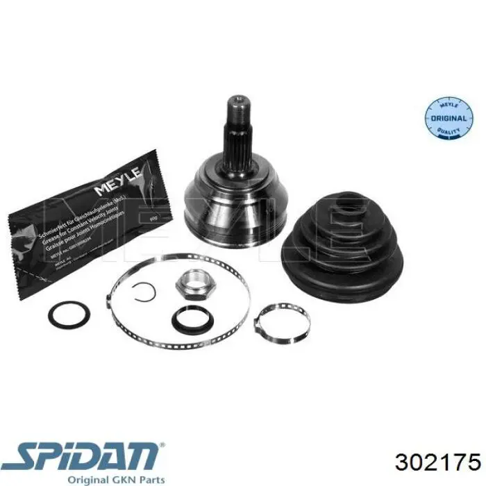 ШРУС наружный передний 302175 GKN-Spidan