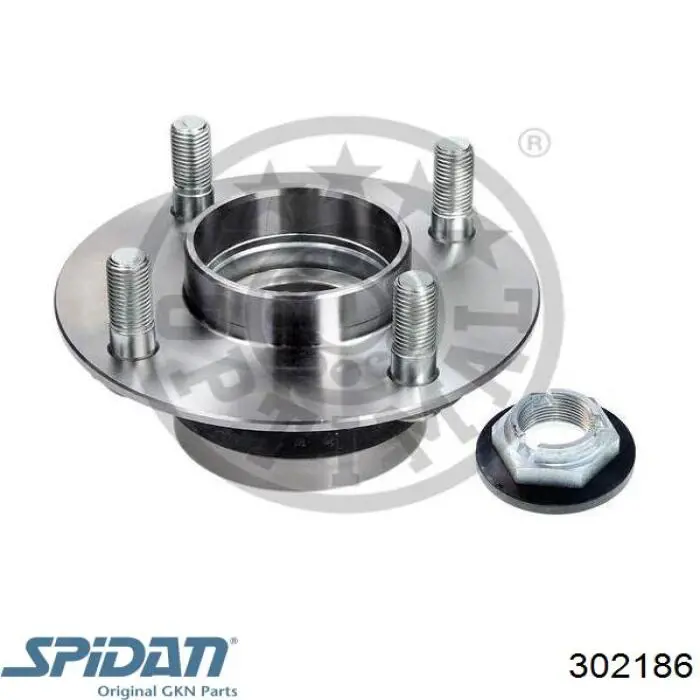 ШРУС наружный передний 302186 GKN-Spidan