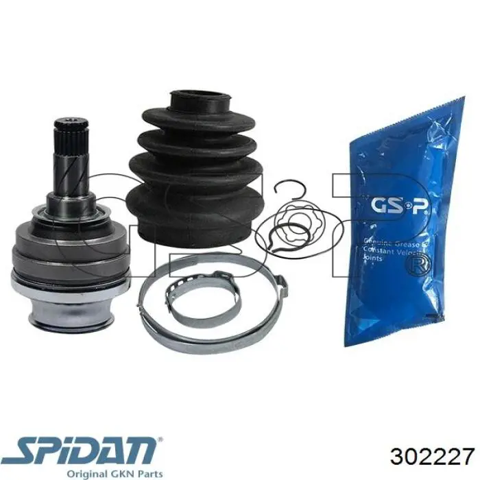 302227 GKN-Spidan ШРУС внутренний, передний