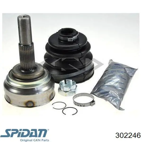 ШРУС внутренний 302246 GKN-Spidan