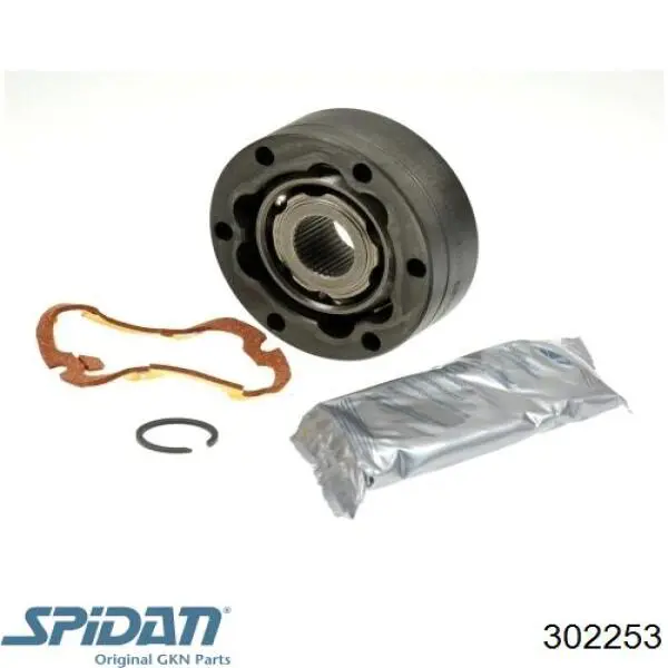 Шарнир угловых скоростей внутренний передний GKN-Spidan 302253 цена, от 38.29 USD