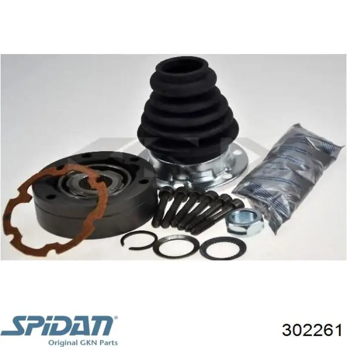 Шрус внутренний левый 302261 GKN-Spidan
