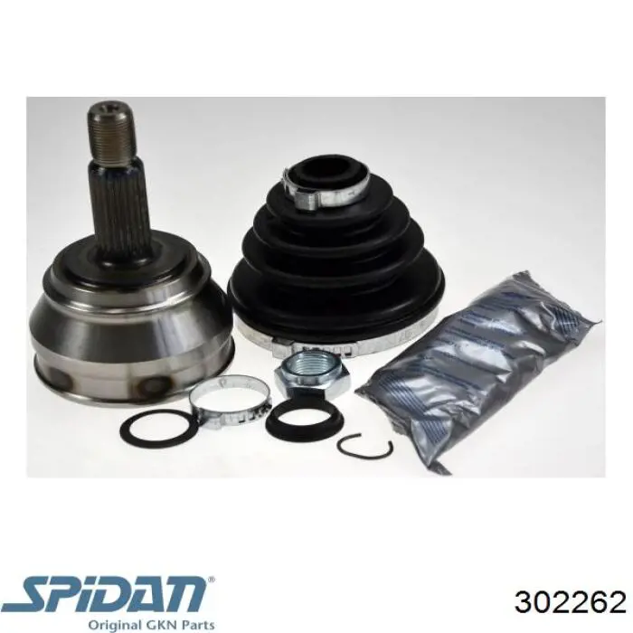 Шарнир привода внутренний GKN-Spidan 302262 цена, от 33.02 USD