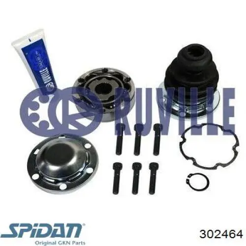 302464 GKN-Spidan ШРУС внутренний, передний