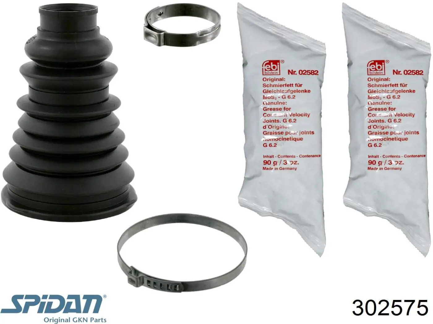 Купить 302575 GKN-Spidan Пыльник гранаты наружный, передний
