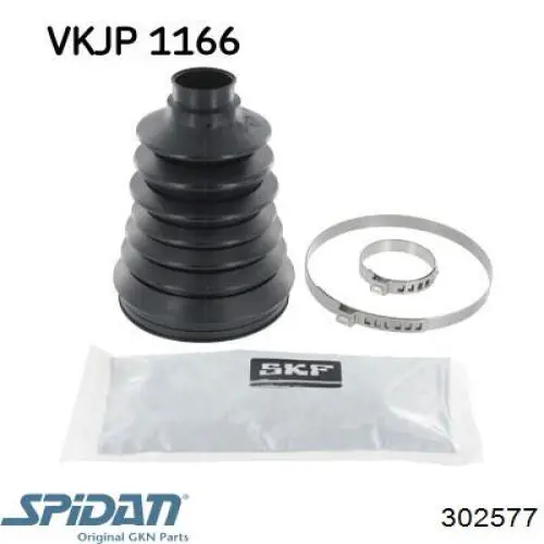 302577 GKN-Spidan Пыльник шарнира привода