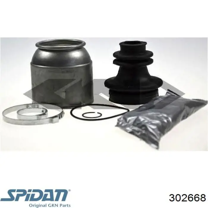 302668 GKN-Spidan Пыльник шарнира угловых скоростей наружный задний