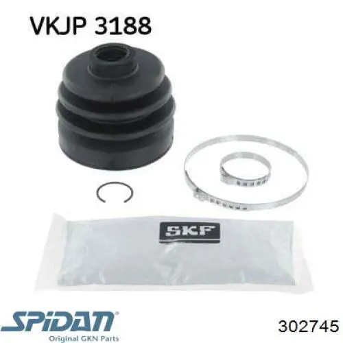 Пыльник ШРУСа наружный 302745 GKN-Spidan