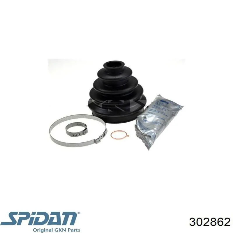 Чехол шруса GKN-Spidan 302862 цена, от 11.40 USD