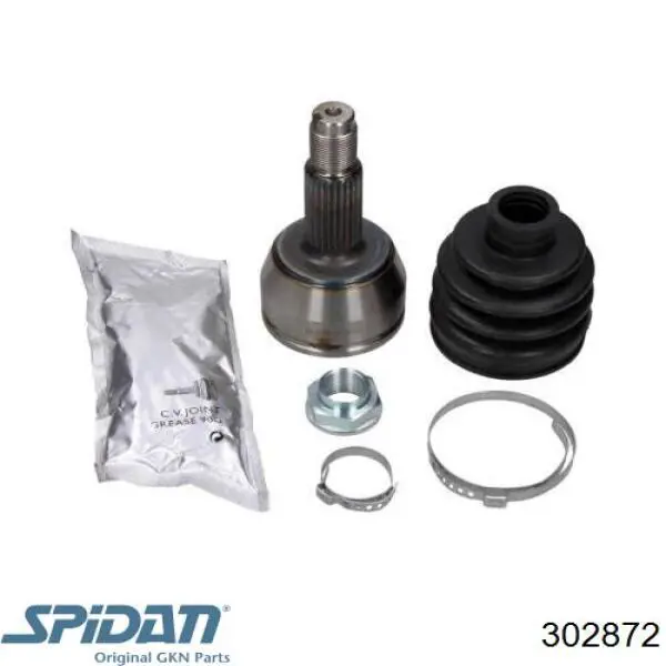 ШРУС наружный передний 302872 GKN-Spidan