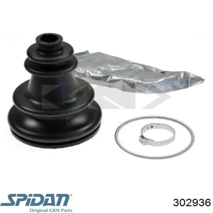 Пыльник ШРУСа передней полуоси наружный GKN-Spidan 302936