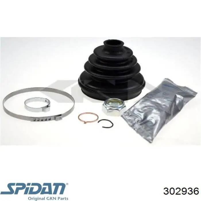 302936 GKN-Spidan Пыльник шарнира привода