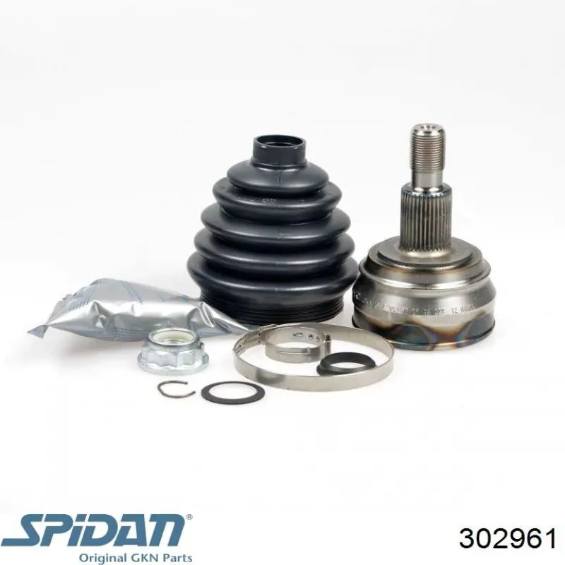 ШРУС наружный передний 302961 GKN-Spidan