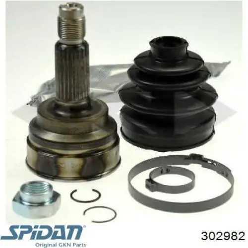 ШРУС наружный передний 302982 GKN-Spidan