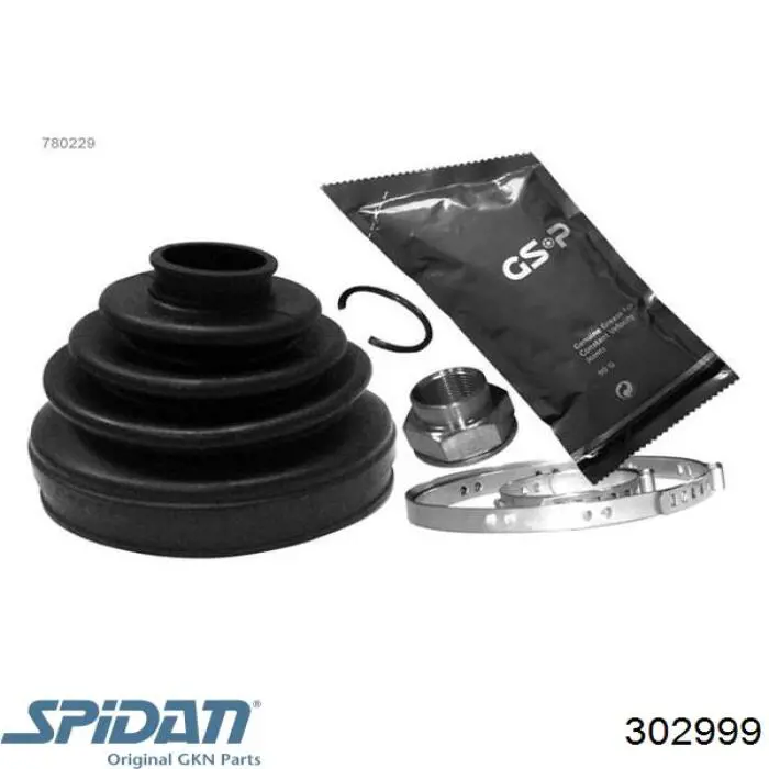 302999 GKN-Spidan Пыльник шарнира привода