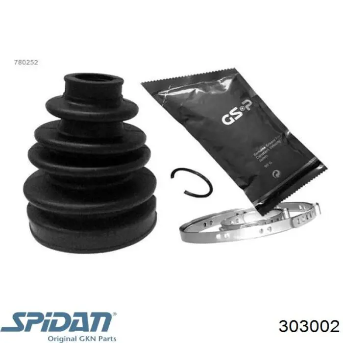 Пыльник ШРУСа наружный 303002 GKN-Spidan