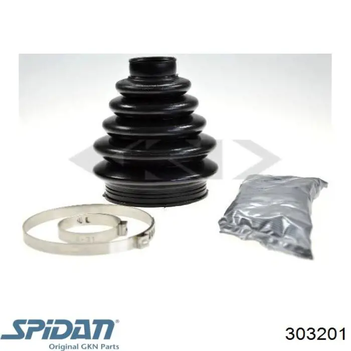 Купить 303201 GKN-Spidan Пыльник гранаты внутренний, передней полуоси
